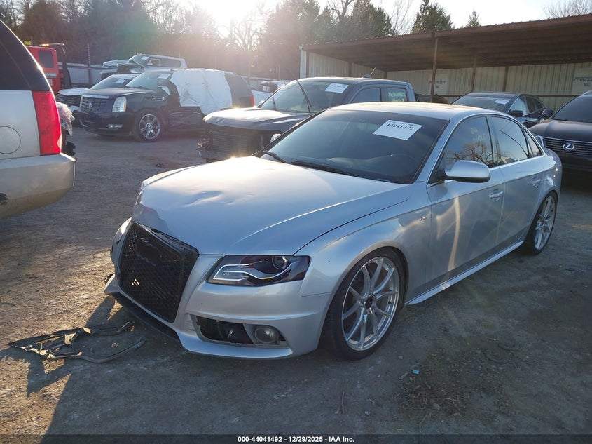 WAUEFAFL6CN003324 2012 Audi A4 2.0 2.0T Premium silver