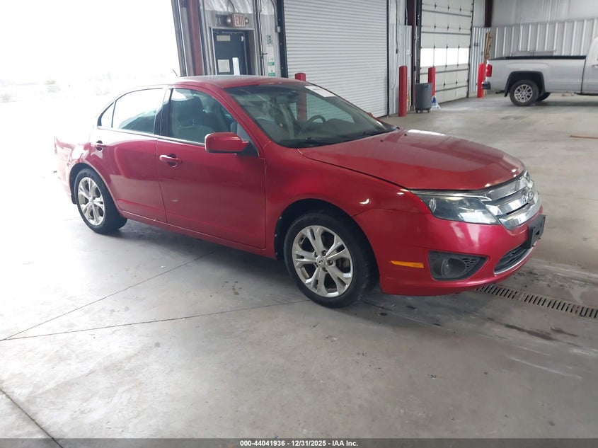 3FAHP0HA8CR437380 2012 Ford Fusion Se auction photo 1