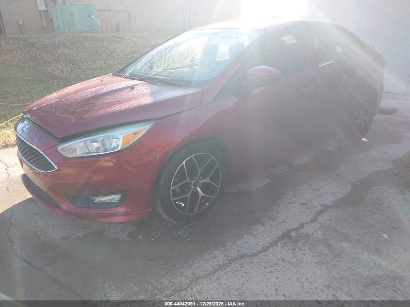 Vin: 1fadp3f23fl311121, lot: 44537862, ford focus se 20152