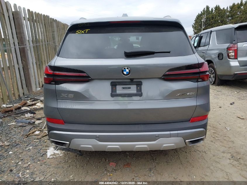 2025 BMW X5 - 5UX23EU01S9Z23902