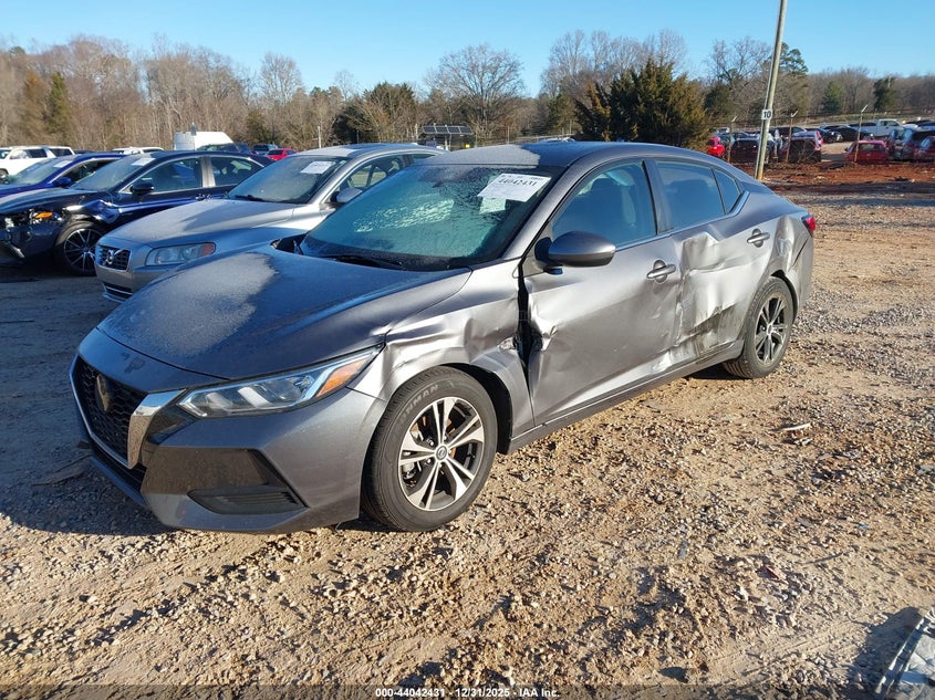 2022 Nissan Sentra Sv Xtronic Cvt