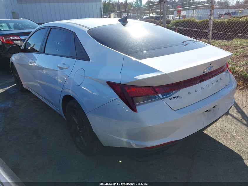 VIN 5NPLS4AG7NH084130 2022 HYUNDAI ELANTRA SEL