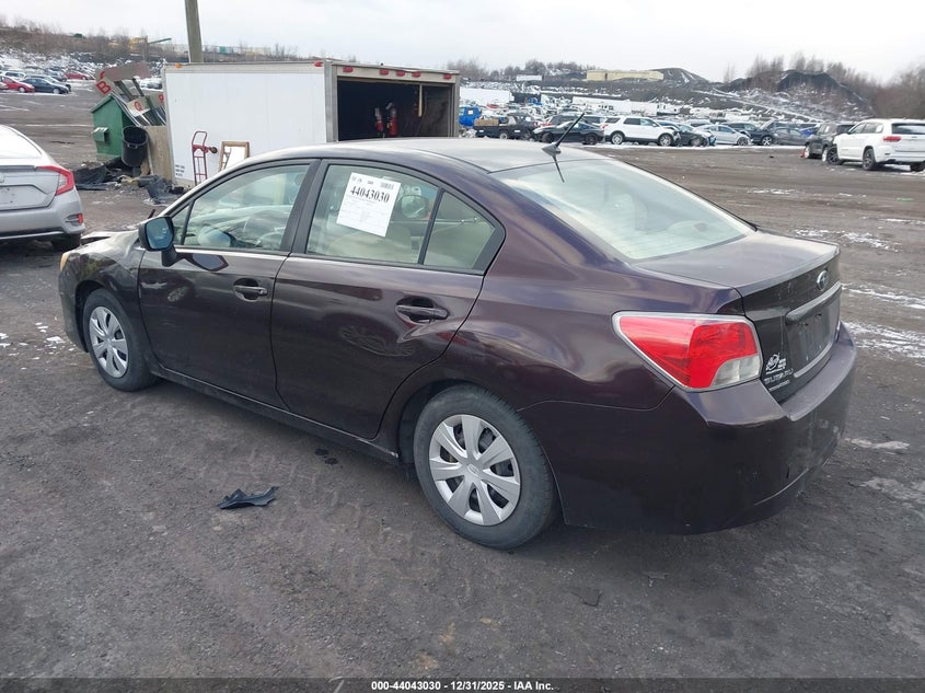 2012 Subaru Impreza 2.0I