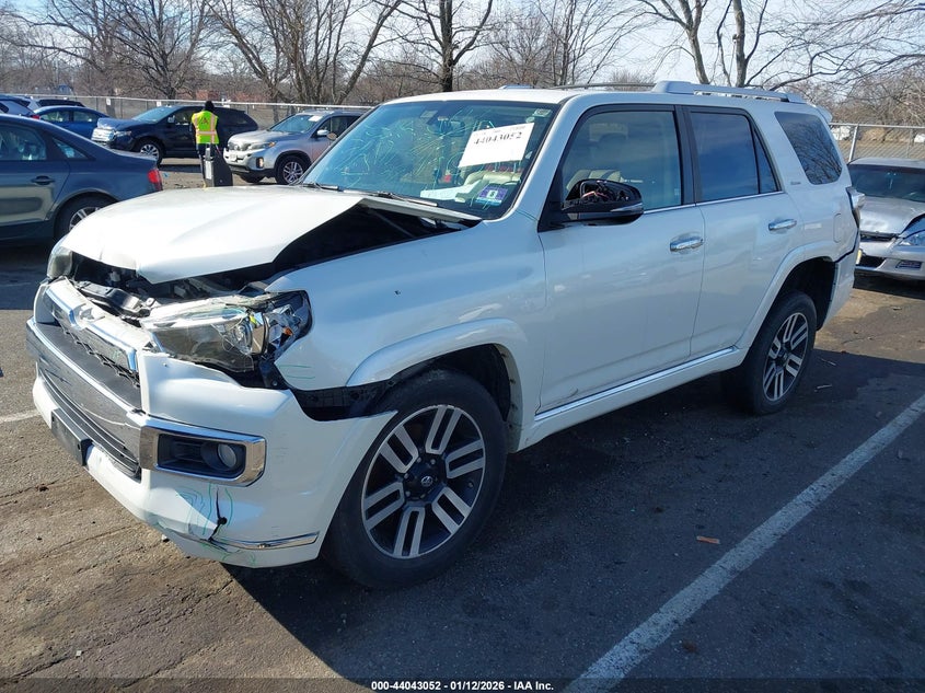 Vin: jtebu5jr5h5414991, lot: 44538823, toyota 4runner limited 20172