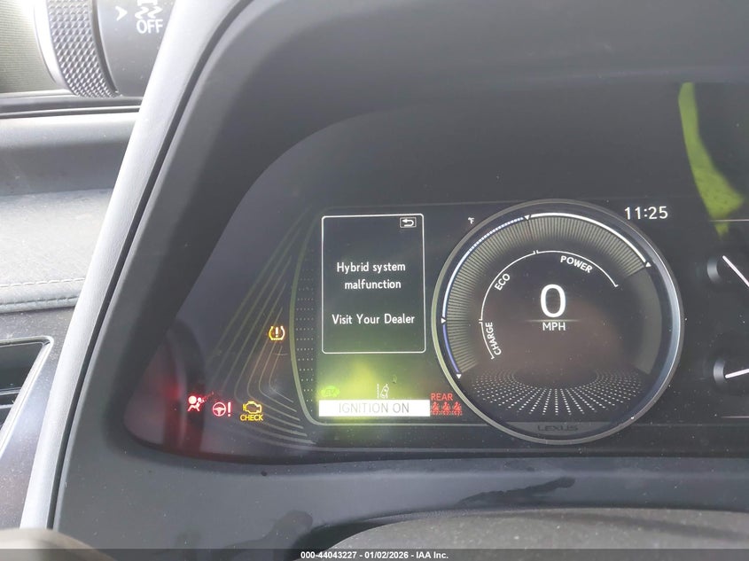 2024 Lexus Ux 250H Premium VIN: JTHP6JBH8R2192399 Lot: 44043227