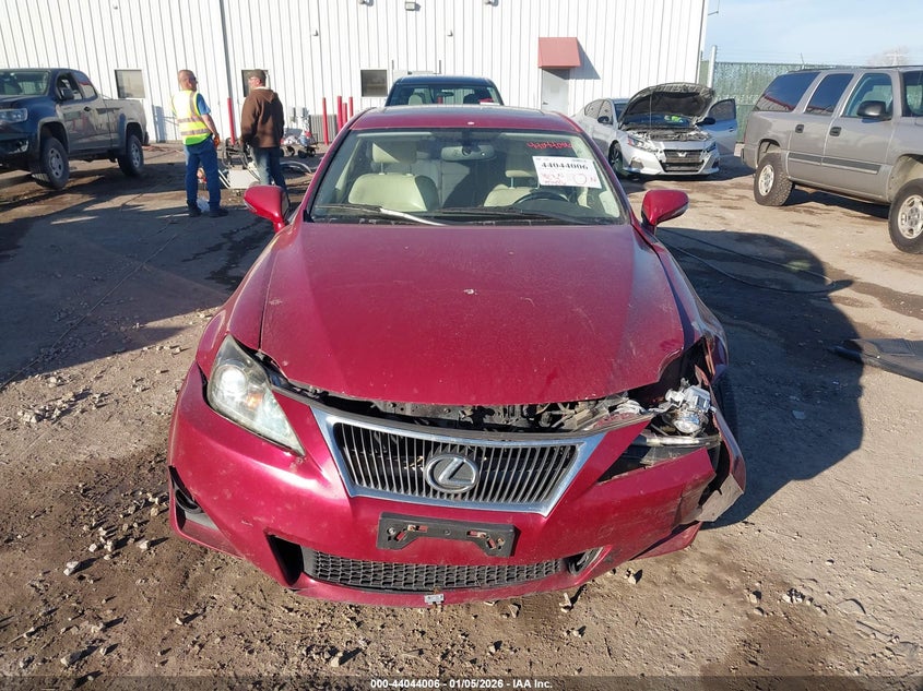2011 Lexus Is 250 VIN: JTHBF5C28B5142991 Lot: 44044006