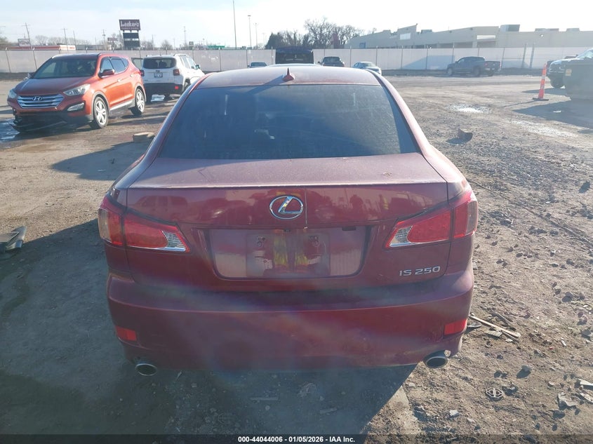 2011 Lexus Is 250 VIN: JTHBF5C28B5142991 Lot: 44044006