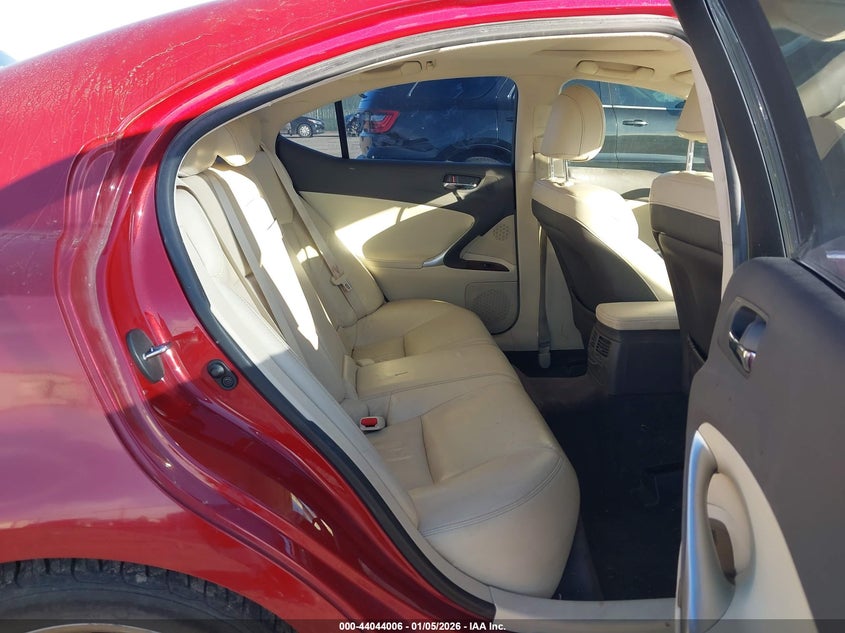 2011 Lexus Is 250 VIN: JTHBF5C28B5142991 Lot: 44044006