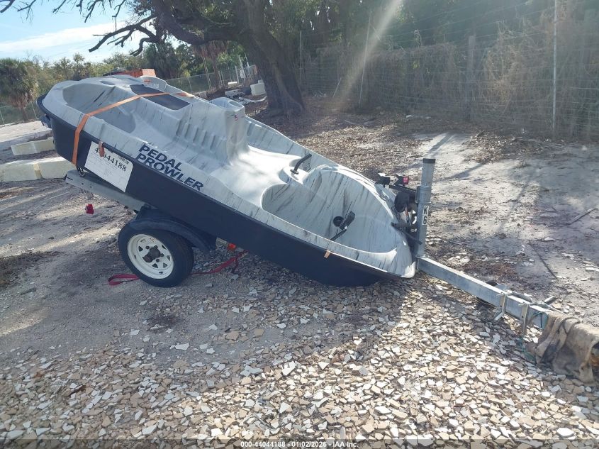 2026 Paddle King Paddle Boat And Trailer