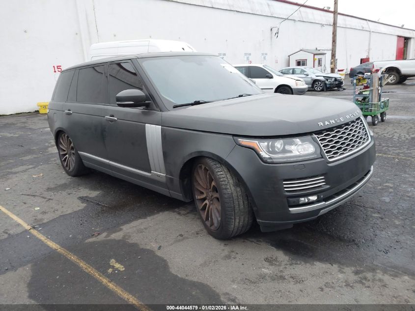 2014 Land Rover Range Rover 5.0L V8 Supercharged Autobiography