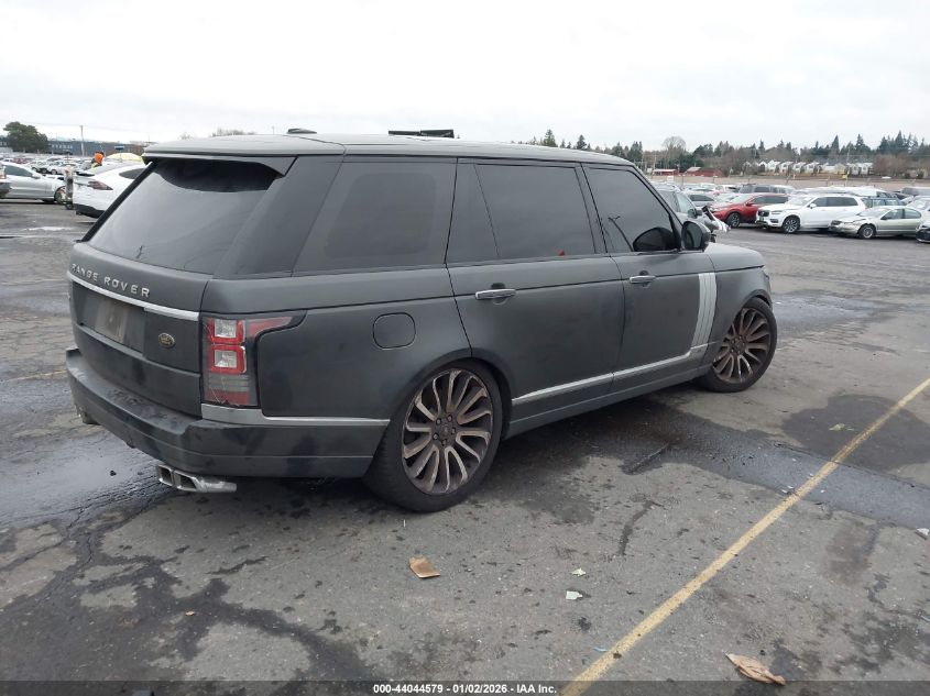 2014 Land Rover Range Rover 5.0L V8 Supercharged Autobiography