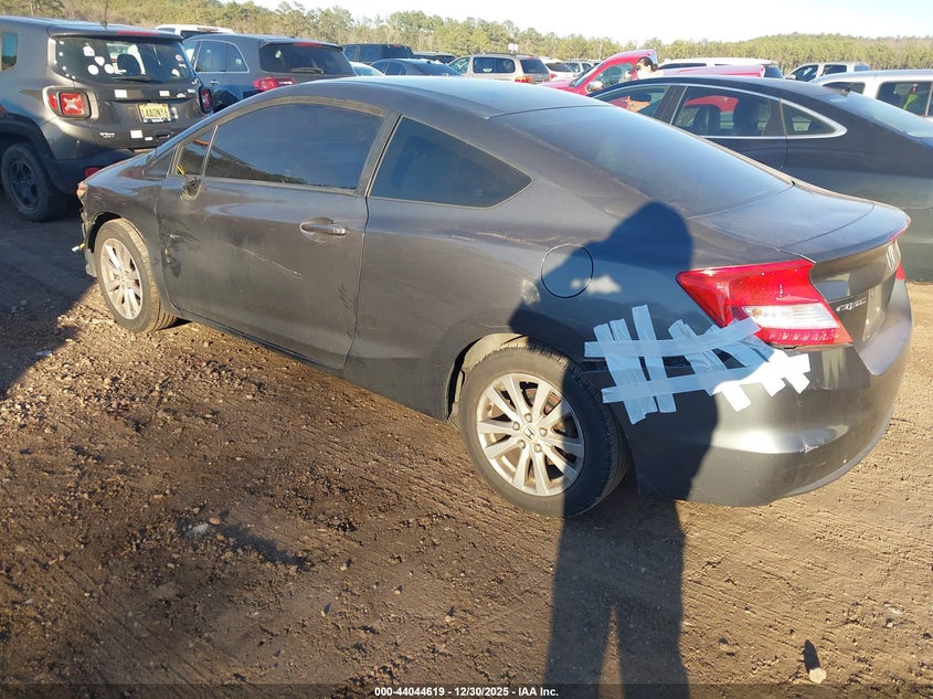 2012 Honda Civic 1.8 Ex black Lot 111044044619 Vin 2HGFG3B88CH503366