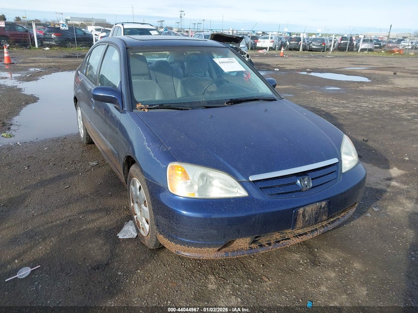 2HGES26822H513324 2002 Honda Civic Ex auction photo 1