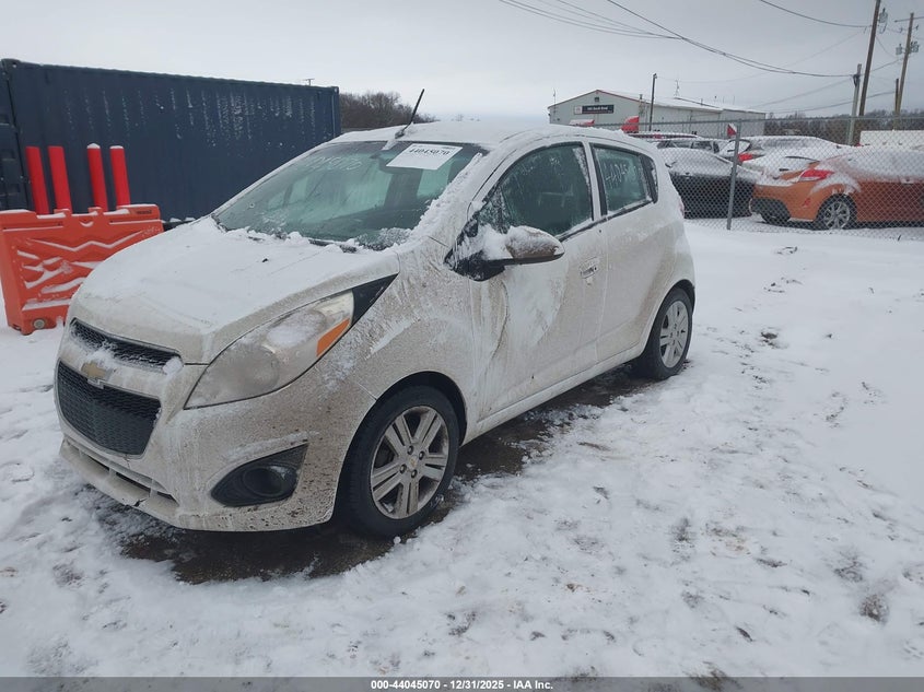 Vin: kl8cb6s97ec575426, lot: 44540842, chevrolet spark ls auto 20142