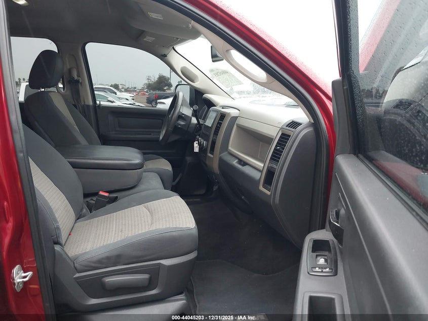 2012 Ram 1500 5.7 Ram St red Lot 111044045203 Vin 1C6RD6KT7CS333737