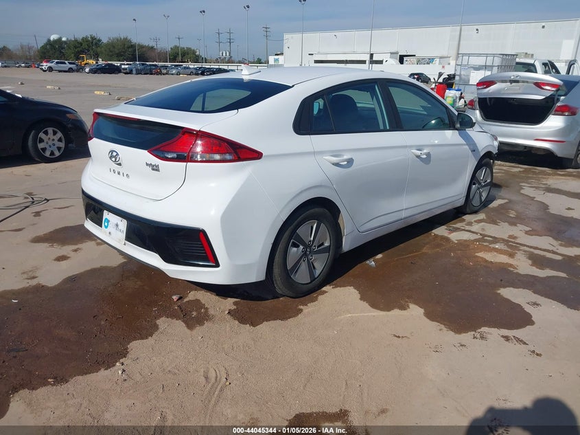 2018 Hyundai Ioniq Hybrid Blue