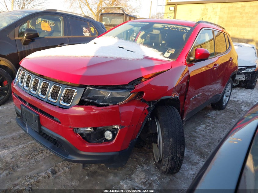 Vin: 3c4njdbb5mt557360, lot: 44541161, jeep compass latitude 4x4 20212