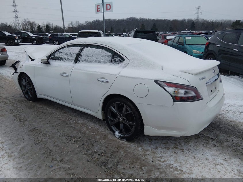 Vin: 1n4aa5ap4ec486642, lot: 44541485, nissan maxima 3.5 sv 20143
