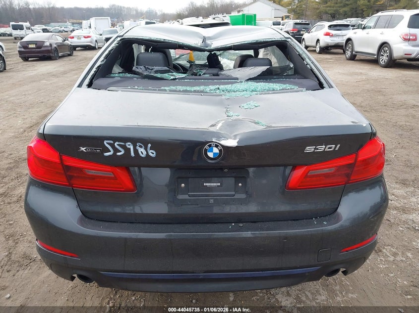 2019 BMW 530I xDrive VIN: WBAJA7C55KWW24133 Lot: 44045735