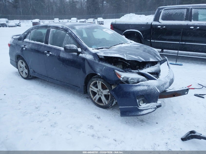2T1BU4EE6DC010424 2013 Toyota Corolla S auction photo 1