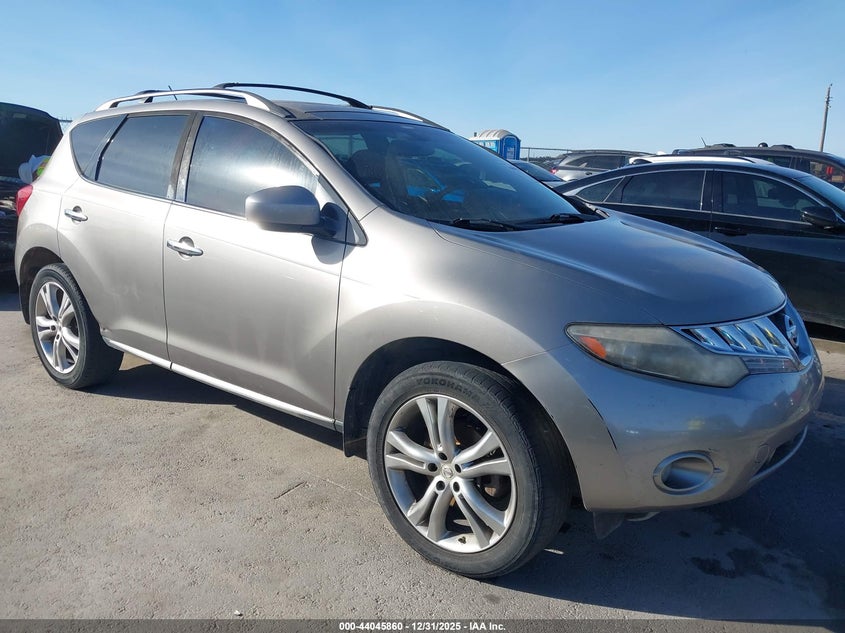 JN8AZ1MW8AW114443 2010 Nissan Murano S auction photo 1