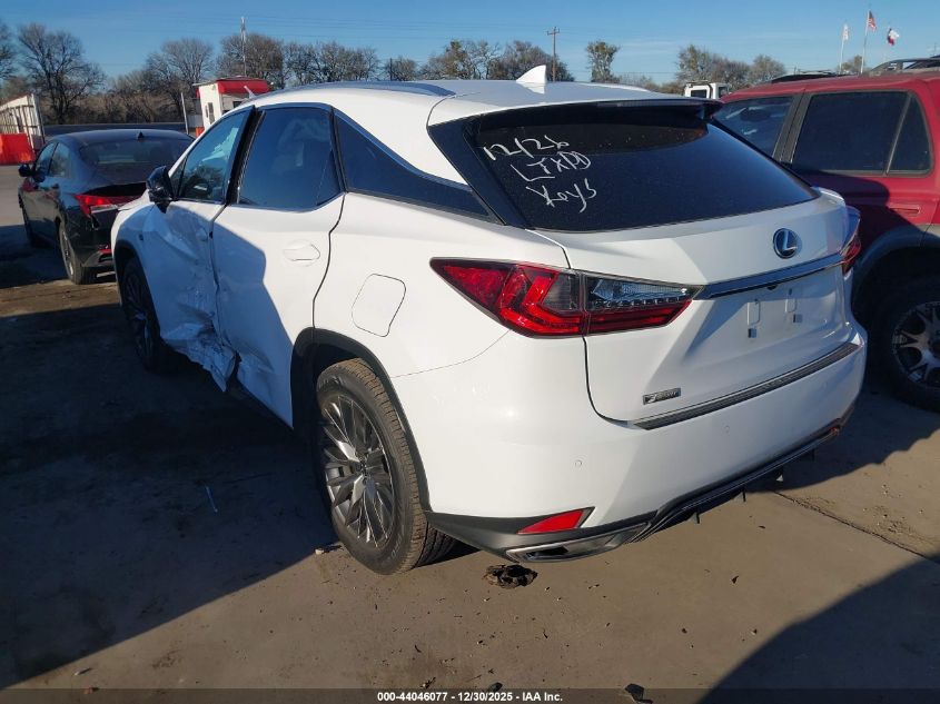 2022 Lexus Rx 350 F Sport Handling