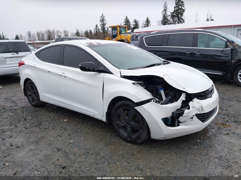5NPDH4AE5CH106303 2012 Hyundai Elantra Gls auction photo 1