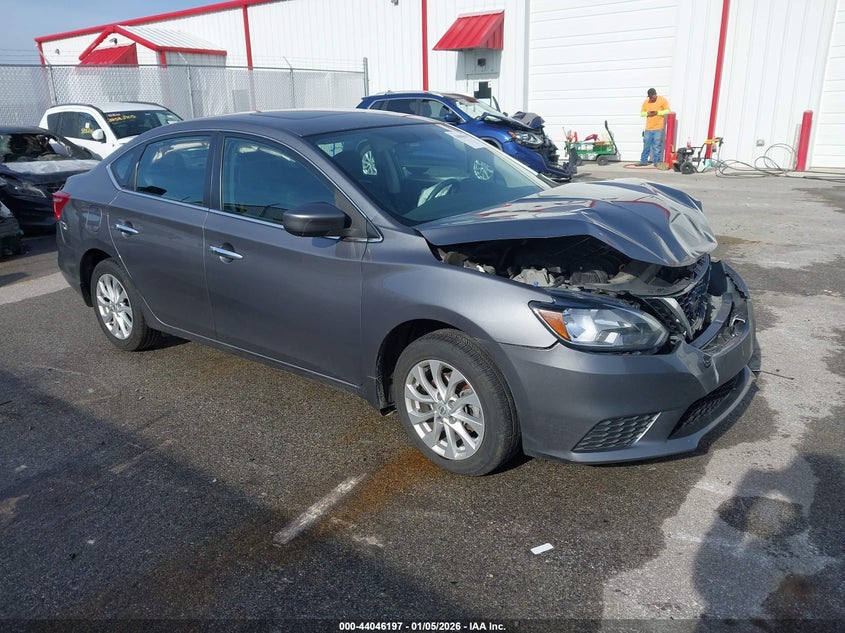 3N1AB7AP5HY382565 2017 Nissan Sentra Sv auction photo 1