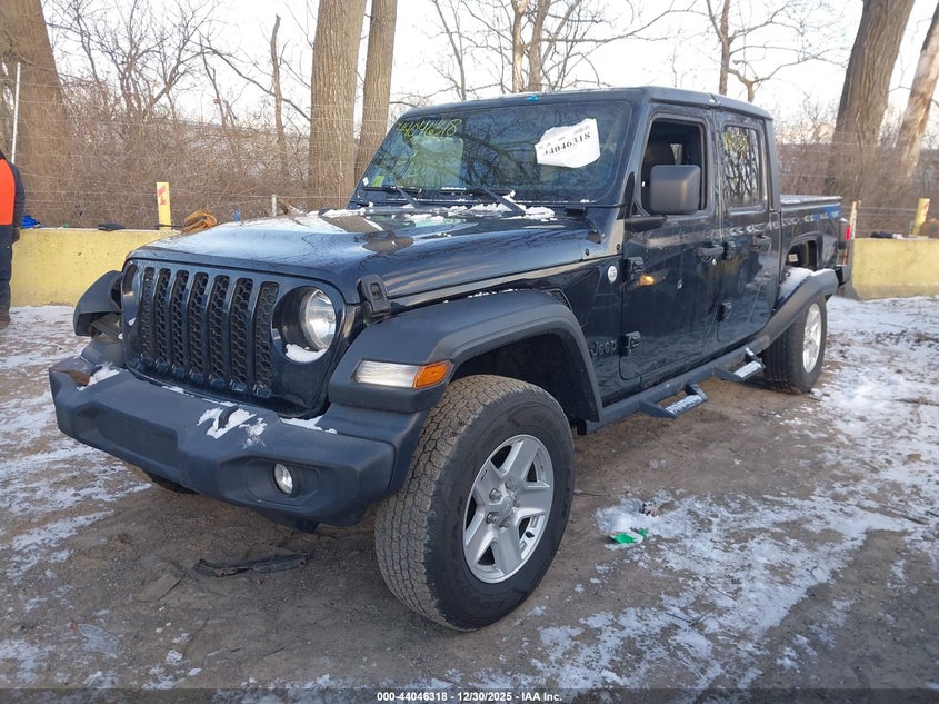 VIN 1C6HJTAG6LL157717 2020 JEEP GLADIATOR SPORT S 4X4