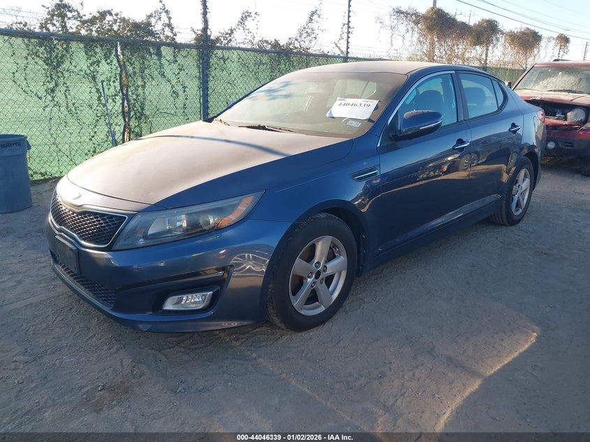 2015 KIA OPTIMA SEDAN 2.4L I-4 DI, DOHC, VVT, 192HP