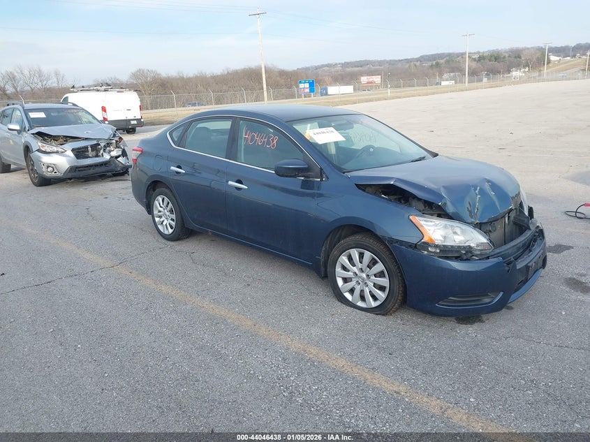 1N4AB7AP3EN856105 2014 Nissan Sentra Fe+ S/Fe+ Sv/S/Sl/Sr/Sv auction photo 1