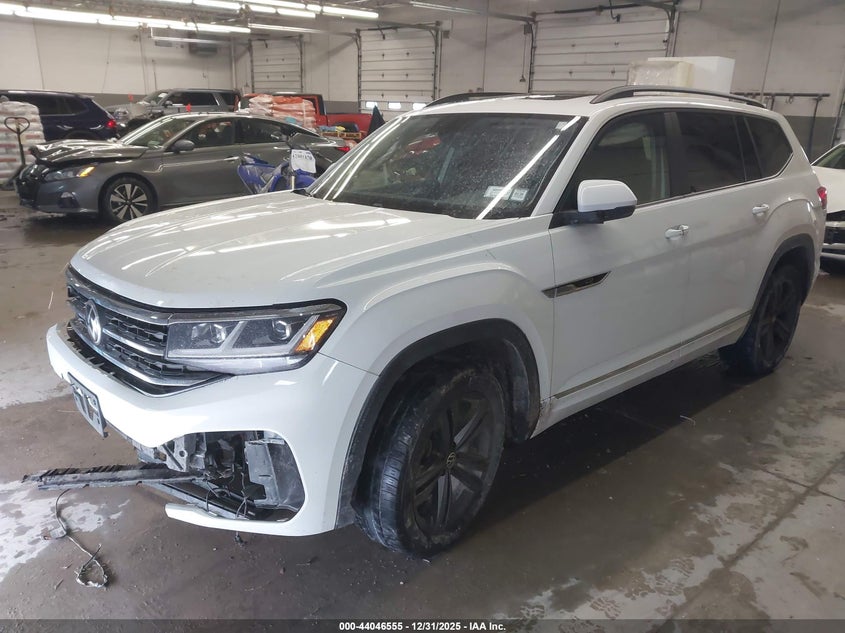 2021 Volkswagen Atlas 3.6L V6 Se W/Technology R-Line