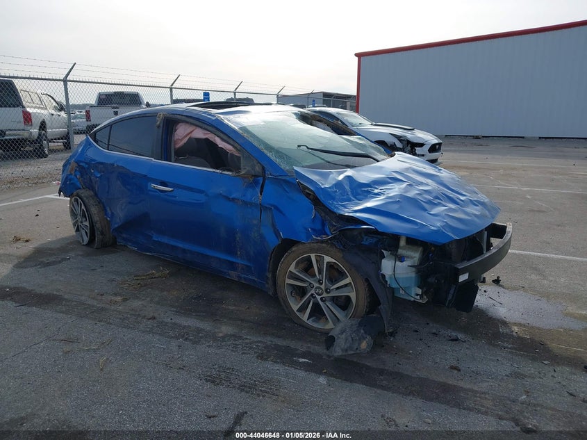 5NPD84LF1HH079419 2017 Hyundai Elantra Limited auction photo 1