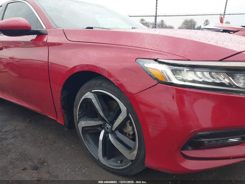 VIN 1HGCV1F35KA001522 2019 HONDA ACCORD SPORT