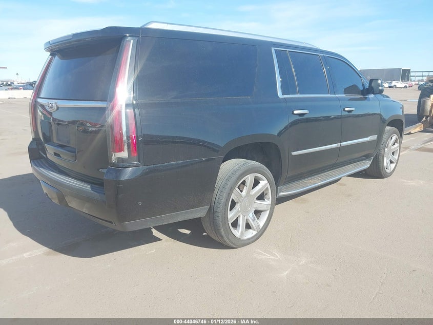 Vin: 1gys3hkj2hr122686, lot: 44542518, cadillac escalade esv luxury 20174