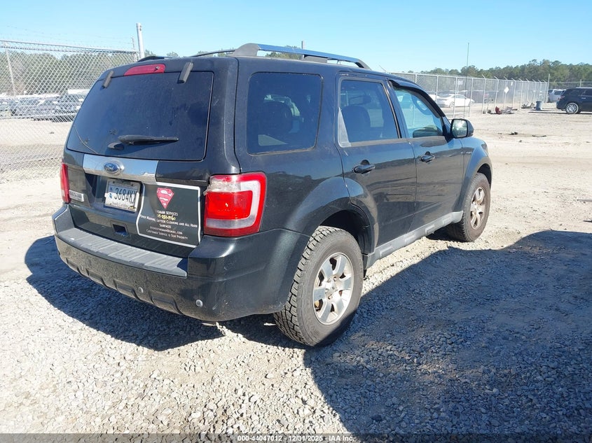 Vin: 1fmcu0e71bkb54517, lot: 44542784, ford escape limited 20114