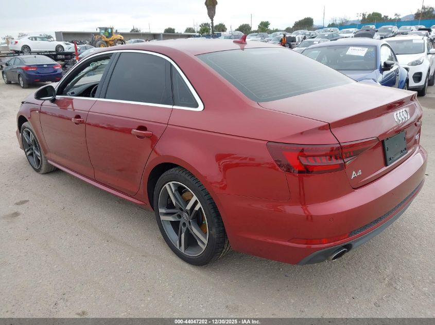 2018 Audi A4 2.0T Tech Ultra Premium/2.0T Ultra Premium