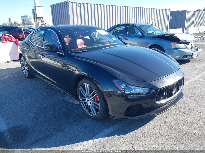 ZAM57RSS8H1233596 2017 Maserati Ghibli S auction photo 1