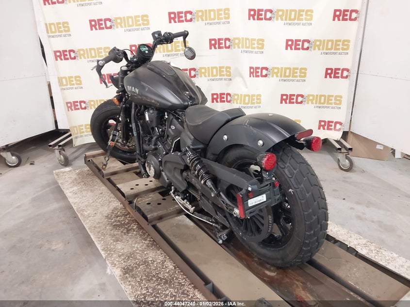 VIN 56KSBF768S3026051 2025 INDIAN MOTORCYCLE CO. SCOUT BOBBER LIMITED +TECH