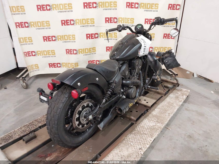VIN 56KSBF768S3026051 2025 INDIAN MOTORCYCLE CO. SCOUT BOBBER LIMITED +TECH