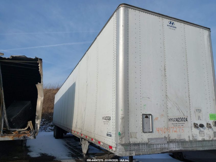 2016 Hyundai Translead Inc 53' Semi Trailer