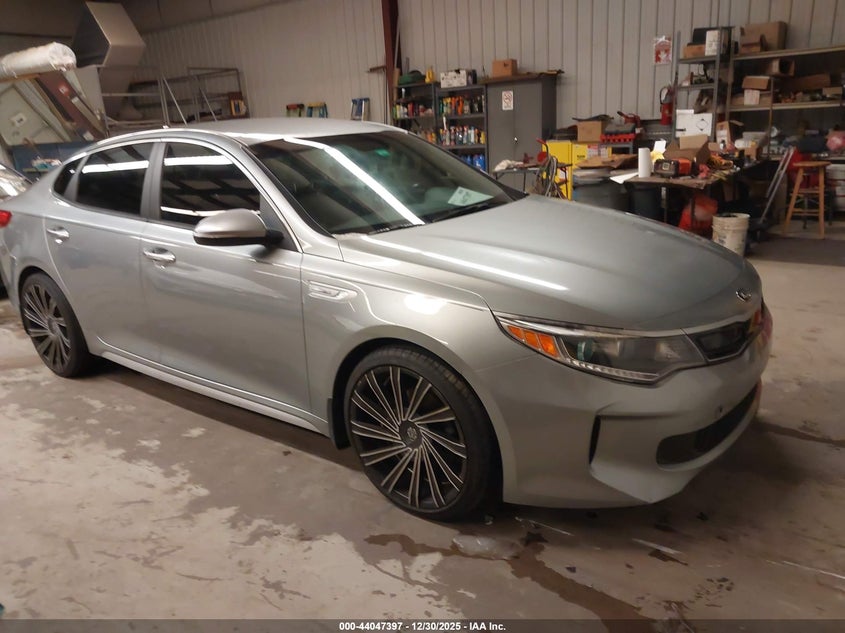 KNAGU4LE5H5014568 2017 Kia Optima Hybrid Ex auction photo 1