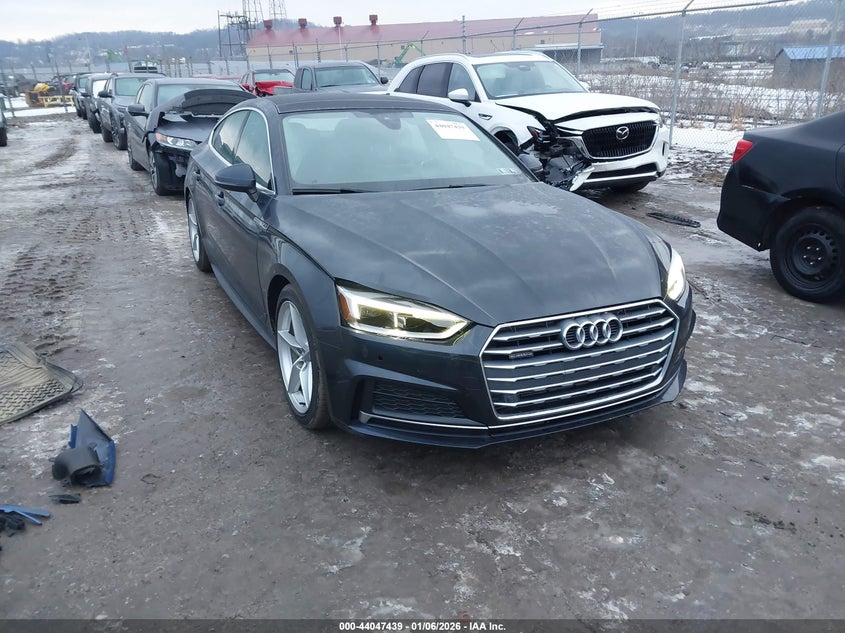 WAUENCF50JA069422 2018 Audi A5 2.0T Premium auction photo 1