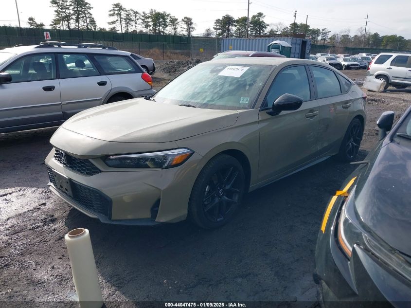 2025 Honda Civic Hybrid Sport