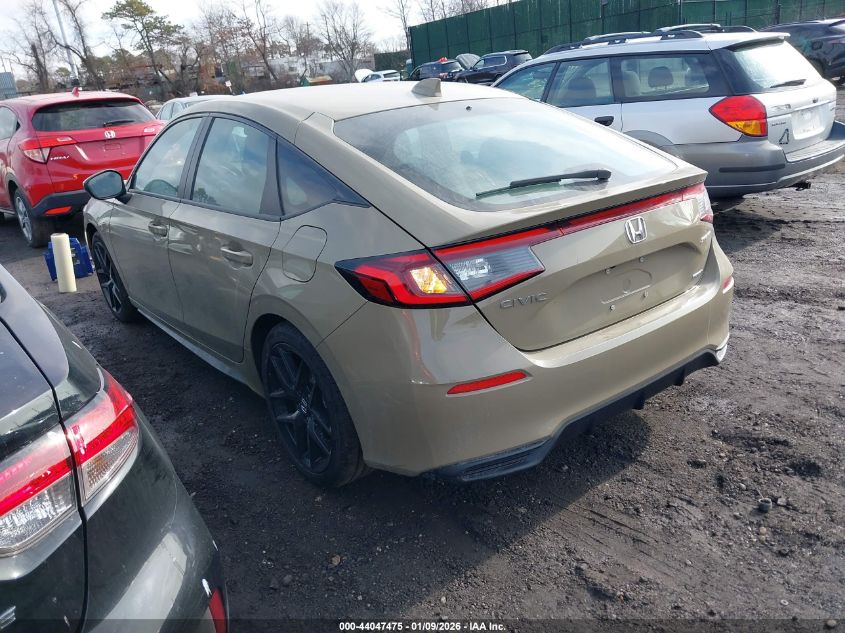 2025 Honda Civic Hybrid Sport