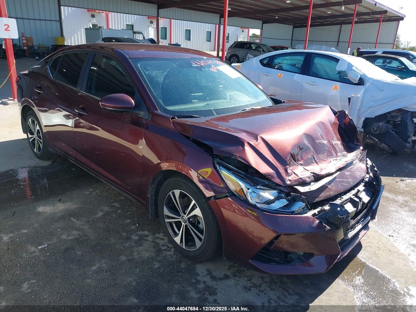 2022 Nissan Sentra Sv Xtronic Cvt