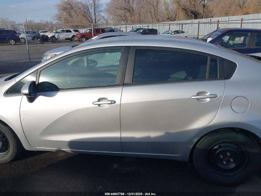 2014 Kia Rio Ex VIN: KNADN4A32E6413414 Lot: 44047768