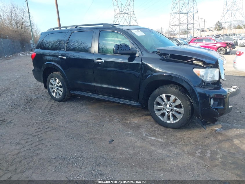 5TDYY5G18AS022530 2010 Toyota Sequoia Platinum 5.7L V8 auction photo 1