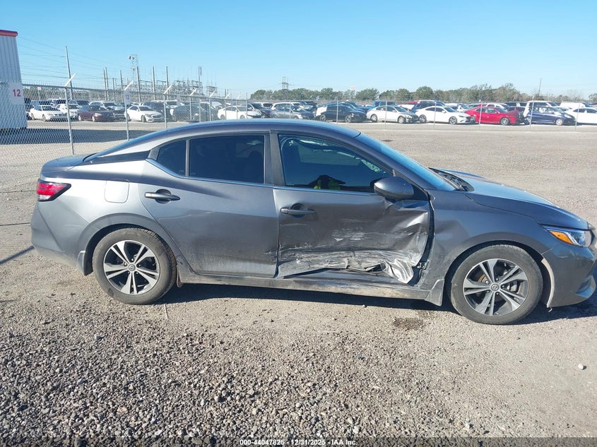 VIN 3N1AB8CV3MY283559 2021 NISSAN SENTRA SV XTRONIC CVT