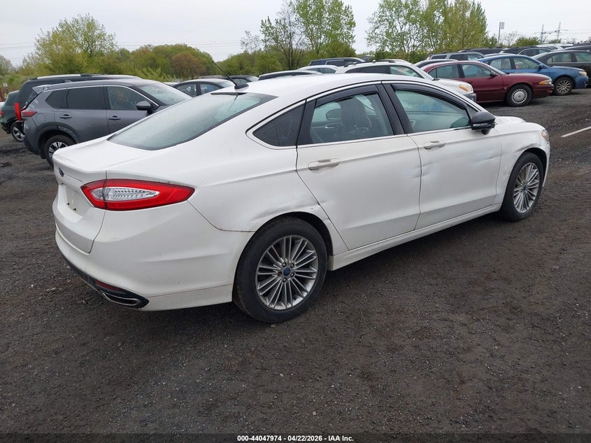Vin: 3fa6p0h95er288619, lot: 44543746, ford fusion se 20144
